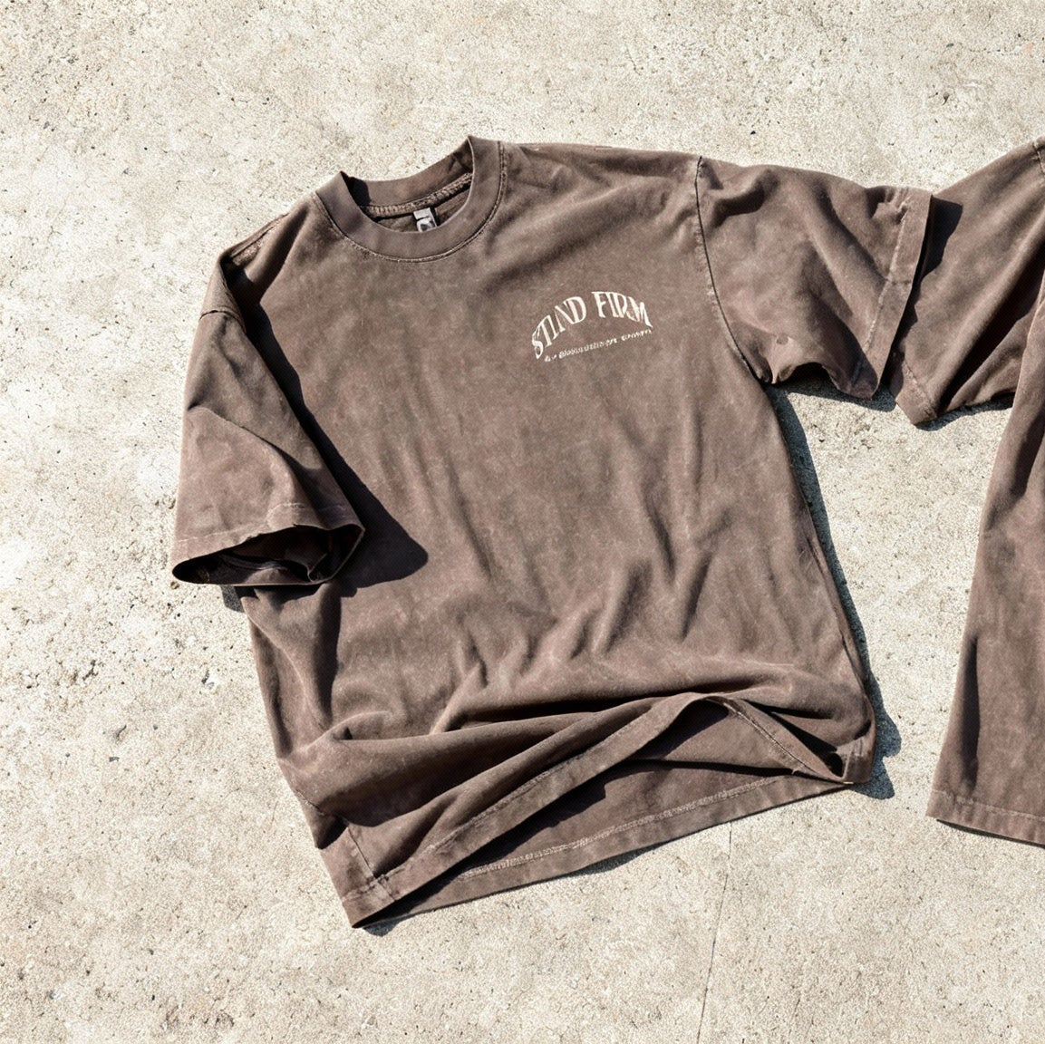 Stand Firm Heavy Oversized Tee