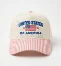 USA - Natural/Pink Striped