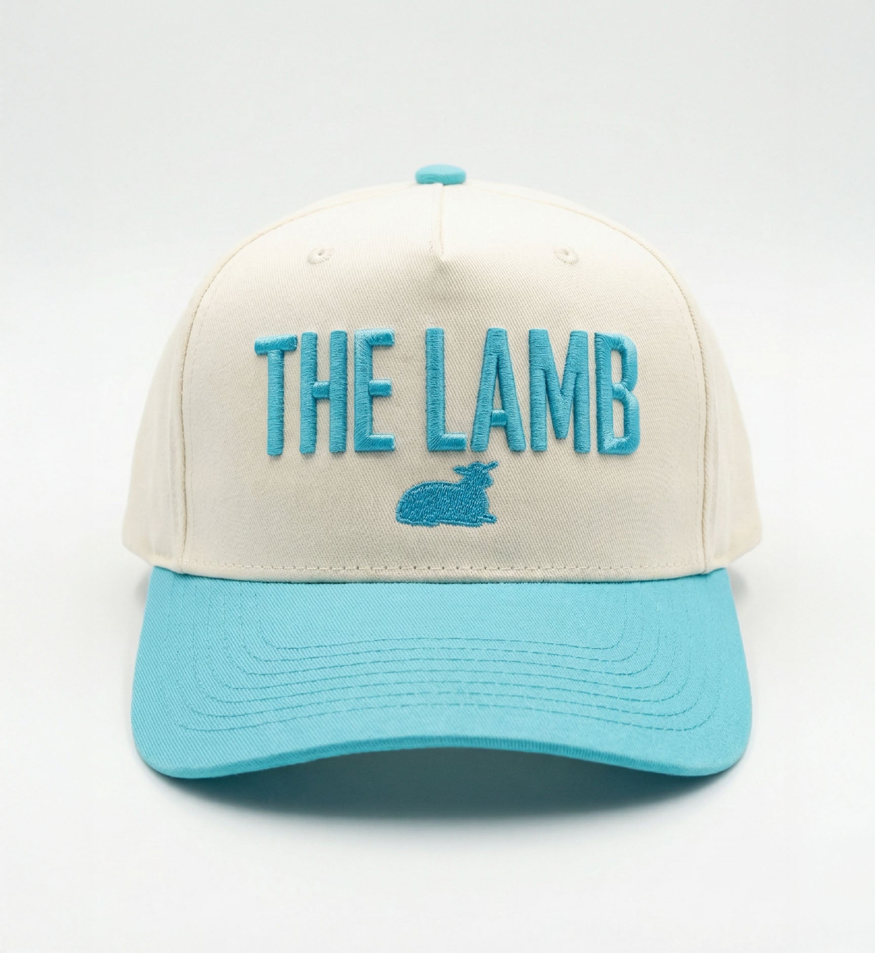 The Lamb - Aqua And Tan