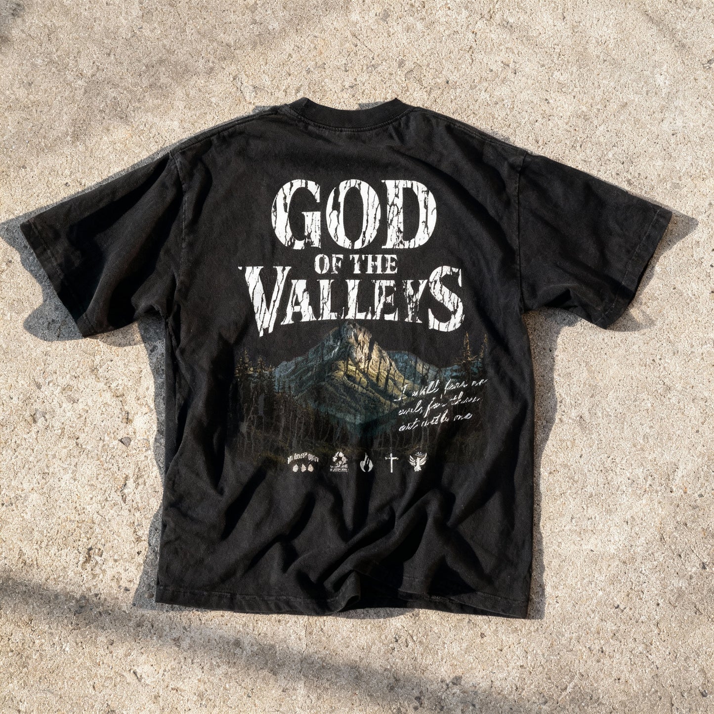 God of The Valleys Heavy Oversized Tee