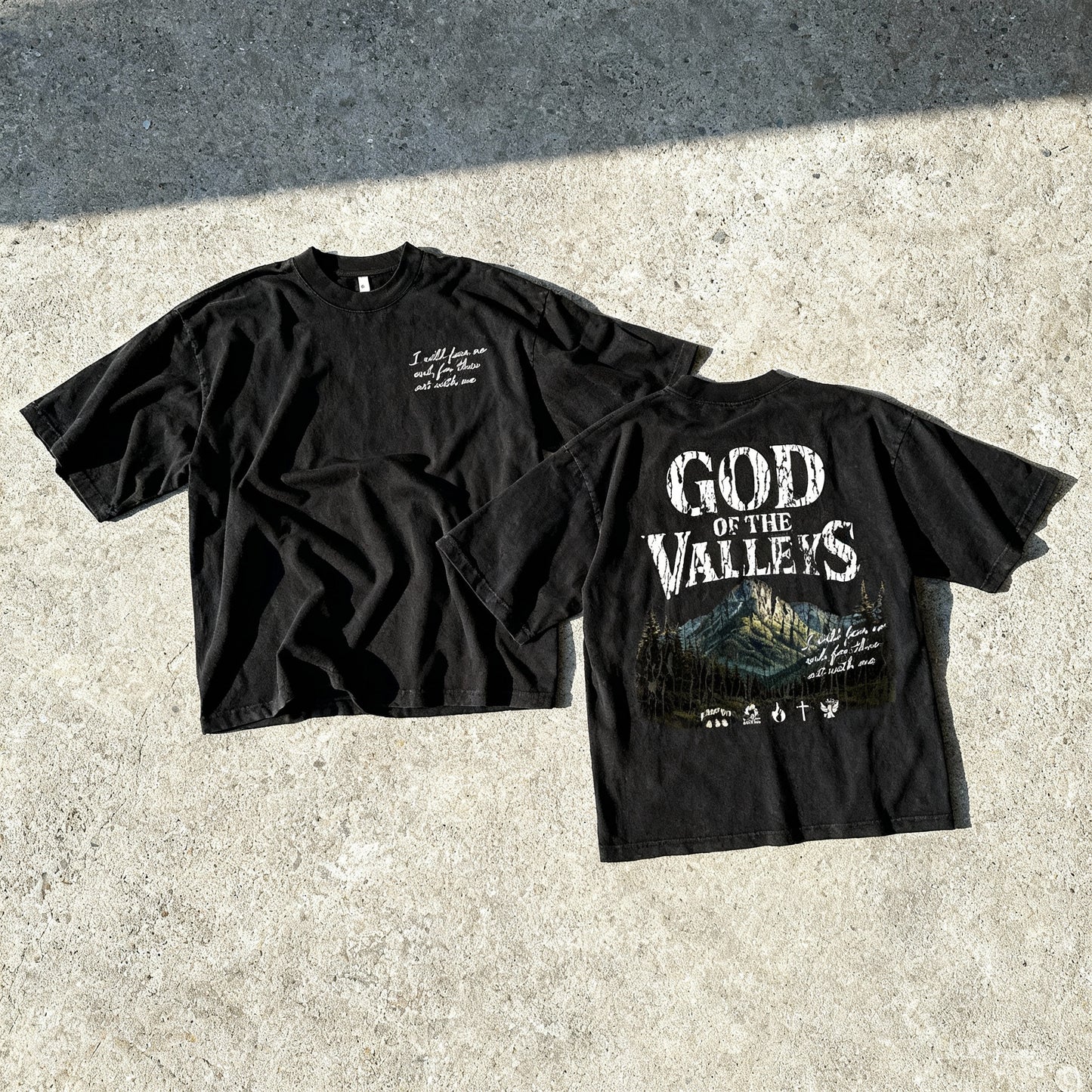 God of The Valleys Heavy Oversized Tee