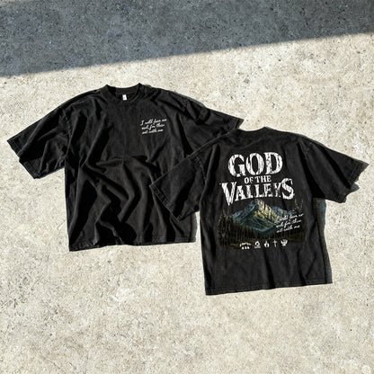 God of The Valleys Heavy Oversized Tee