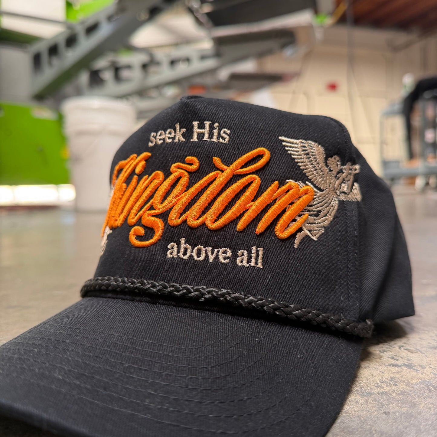 Seek His Kingdom 3D Puff Hat