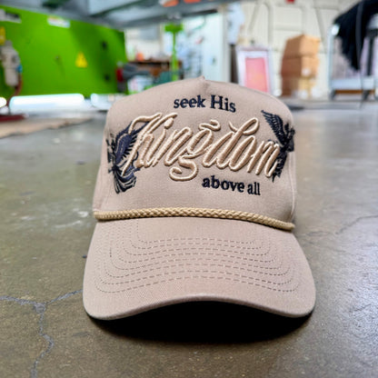 Seek His Kingdom 3D Puff Hat