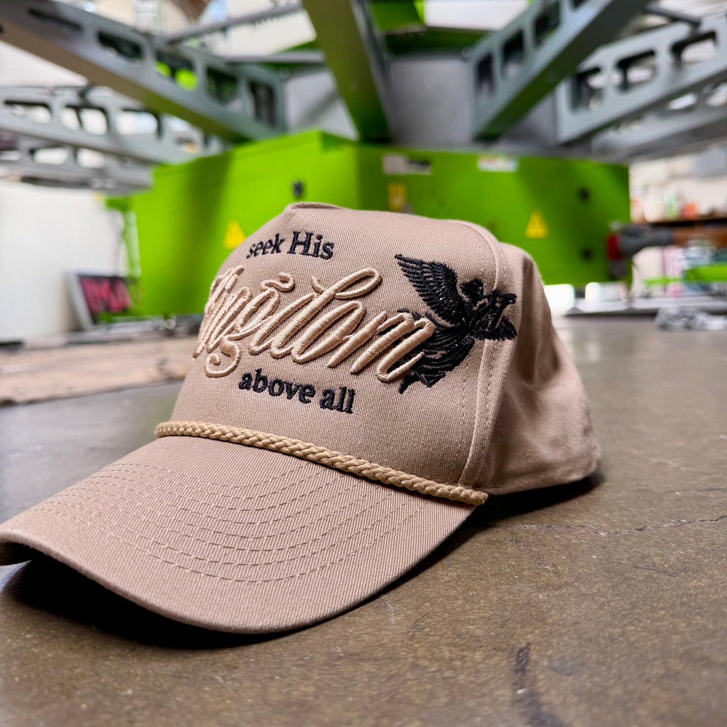 Seek His Kingdom 3D Puff Hat