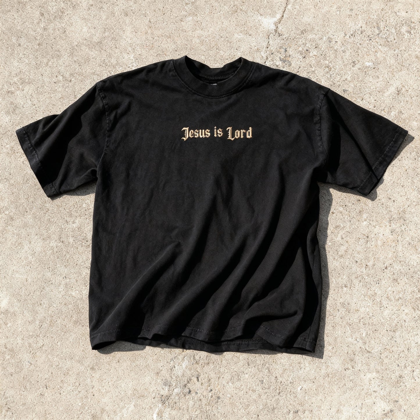 Jesus is Lord Heavy Oversized Tee