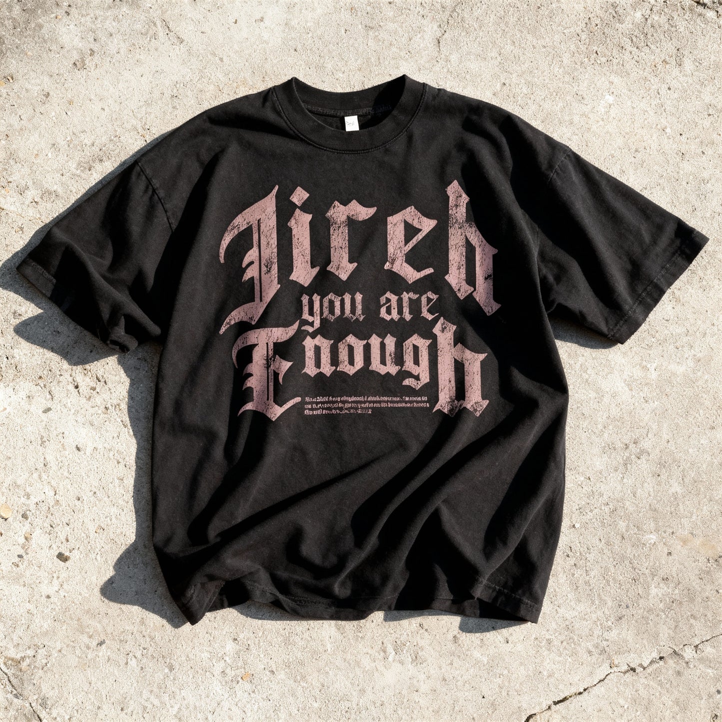 Jireh Heavy Oversized Tee