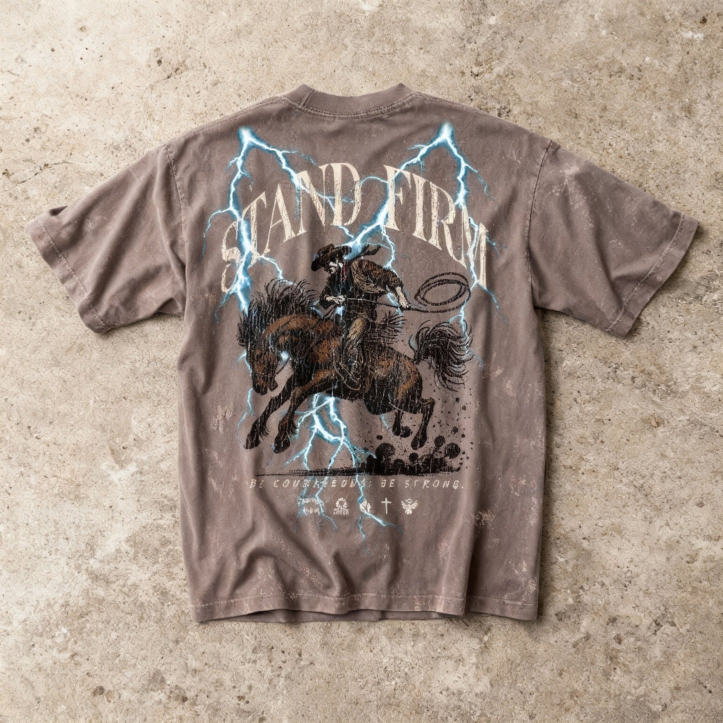 Stand Firm Heavy Oversized Tee