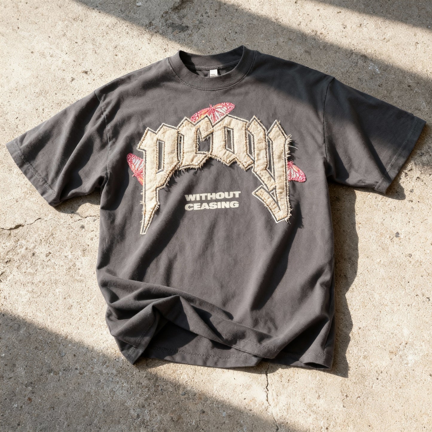 Pray Heavy Oversized Tee