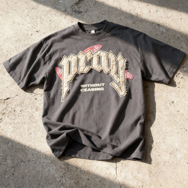 Pray Heavy Oversized Tee