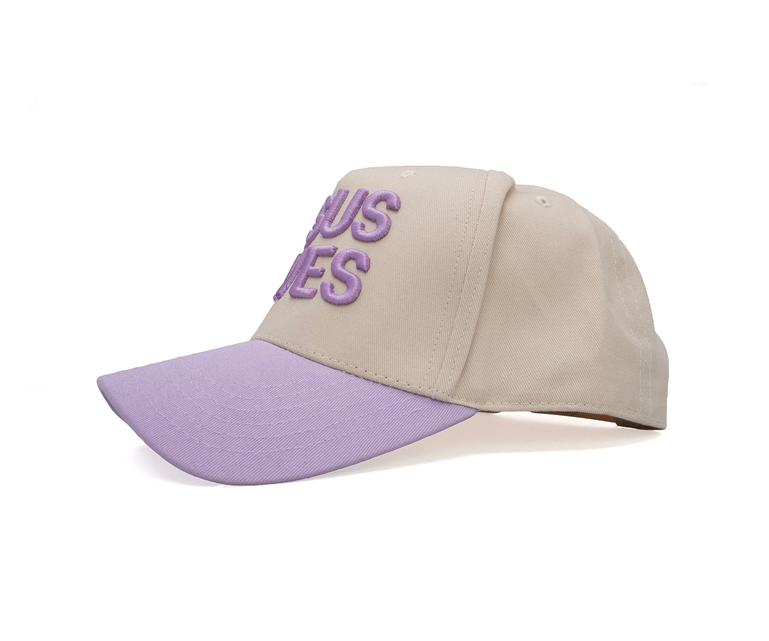 Jesus Saves - Light Purple And Tan
