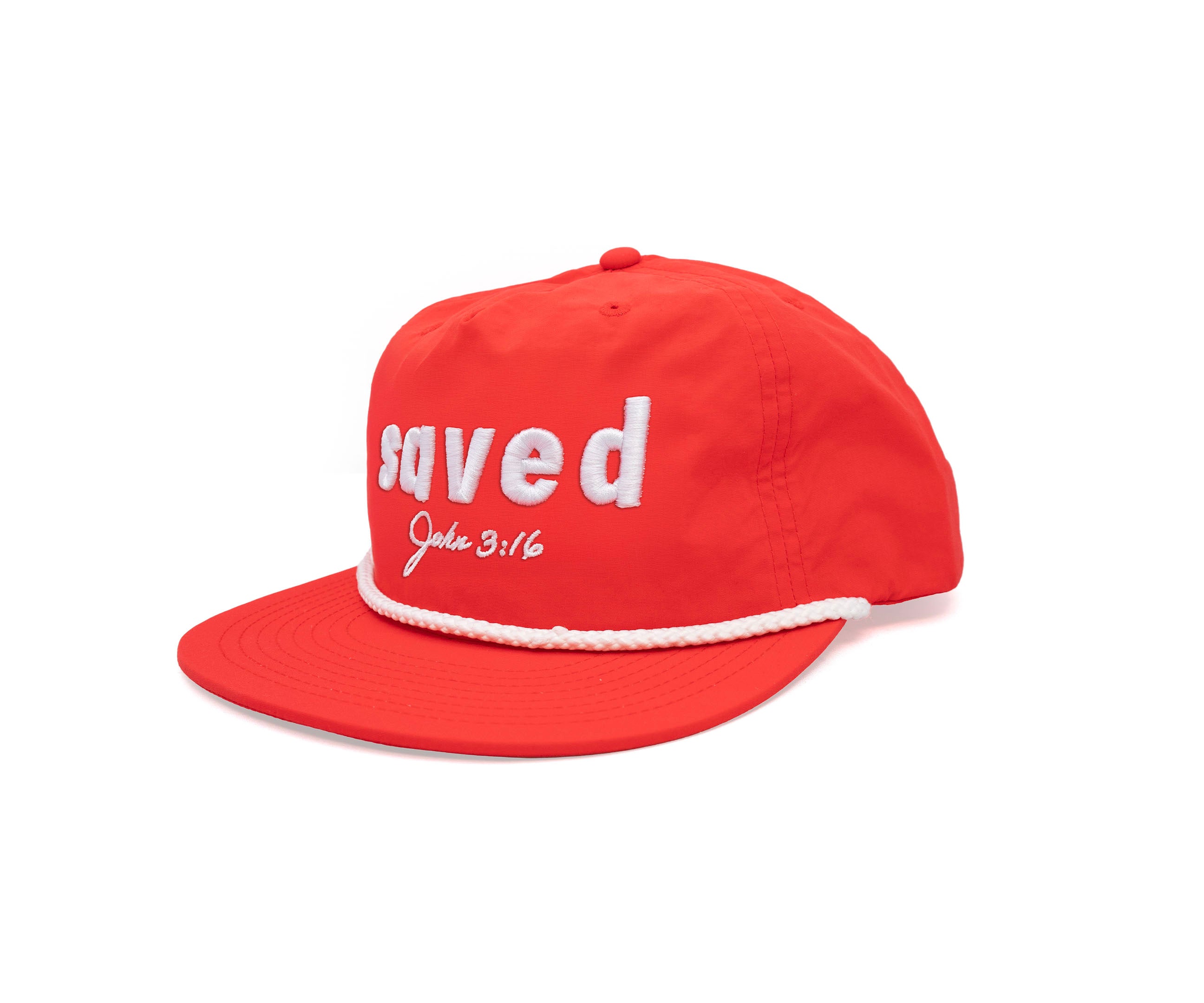 Saved - Red rope cap