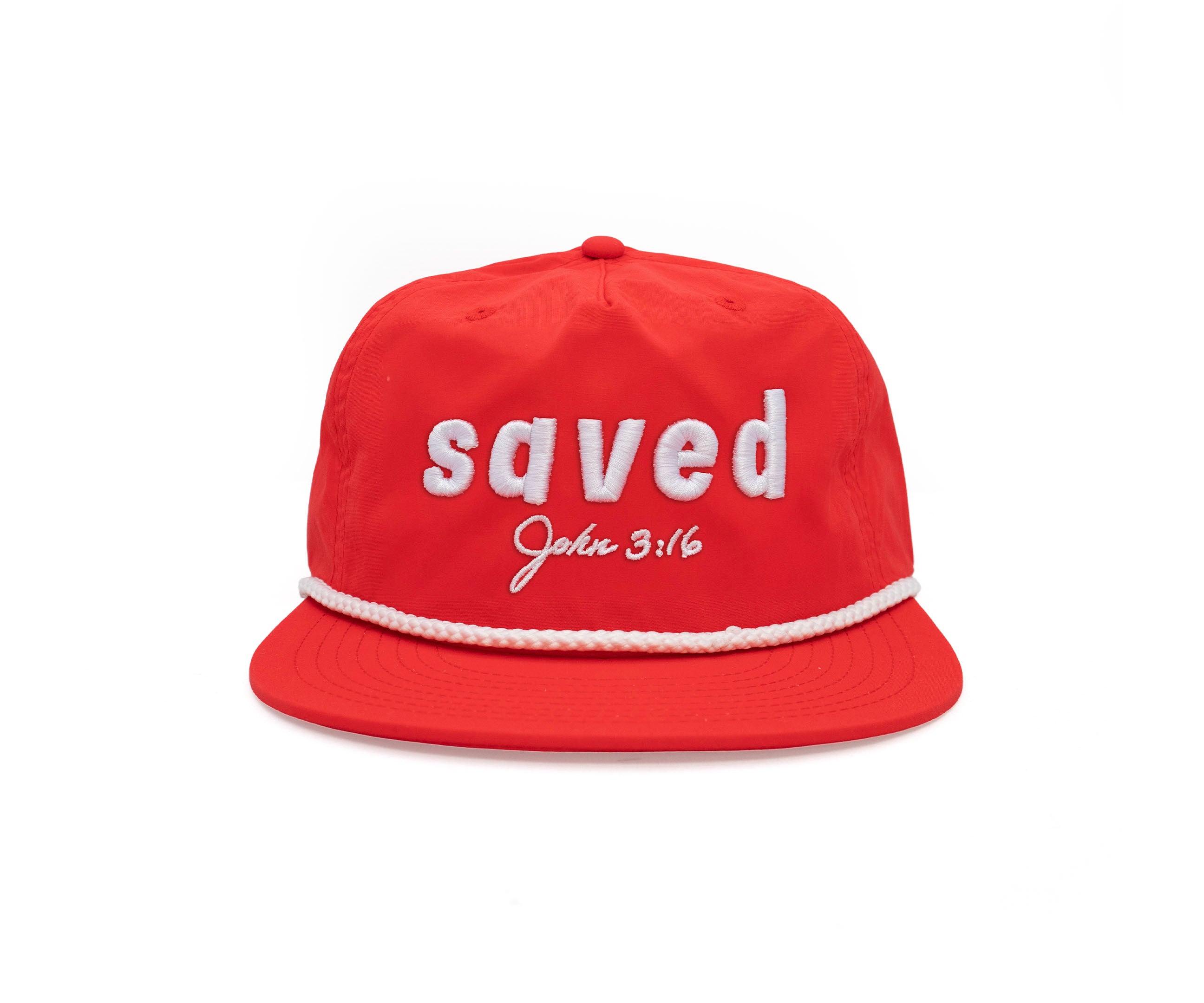 Saved - Red rope cap