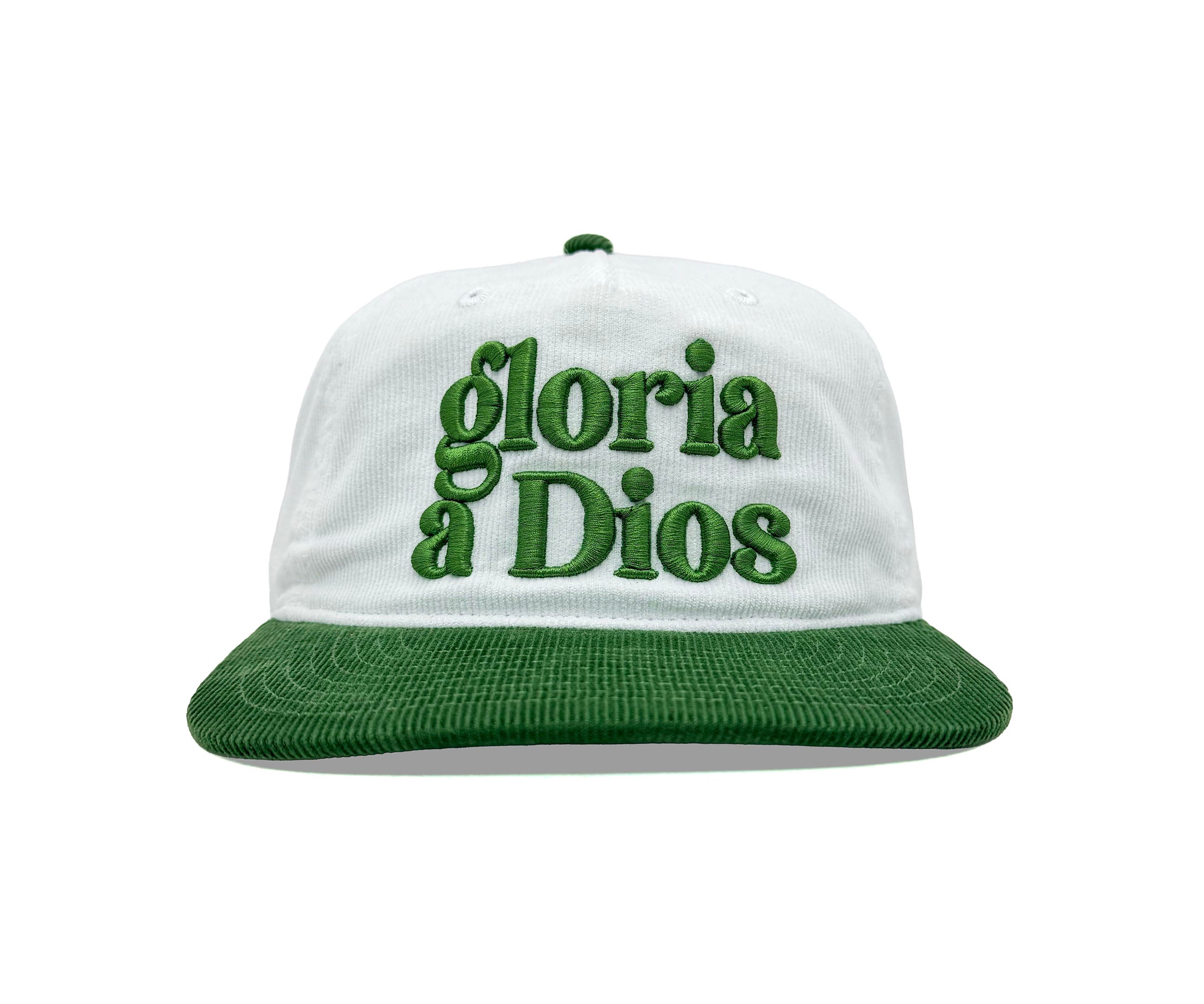 Gloria a Dios - White/Forest Cord