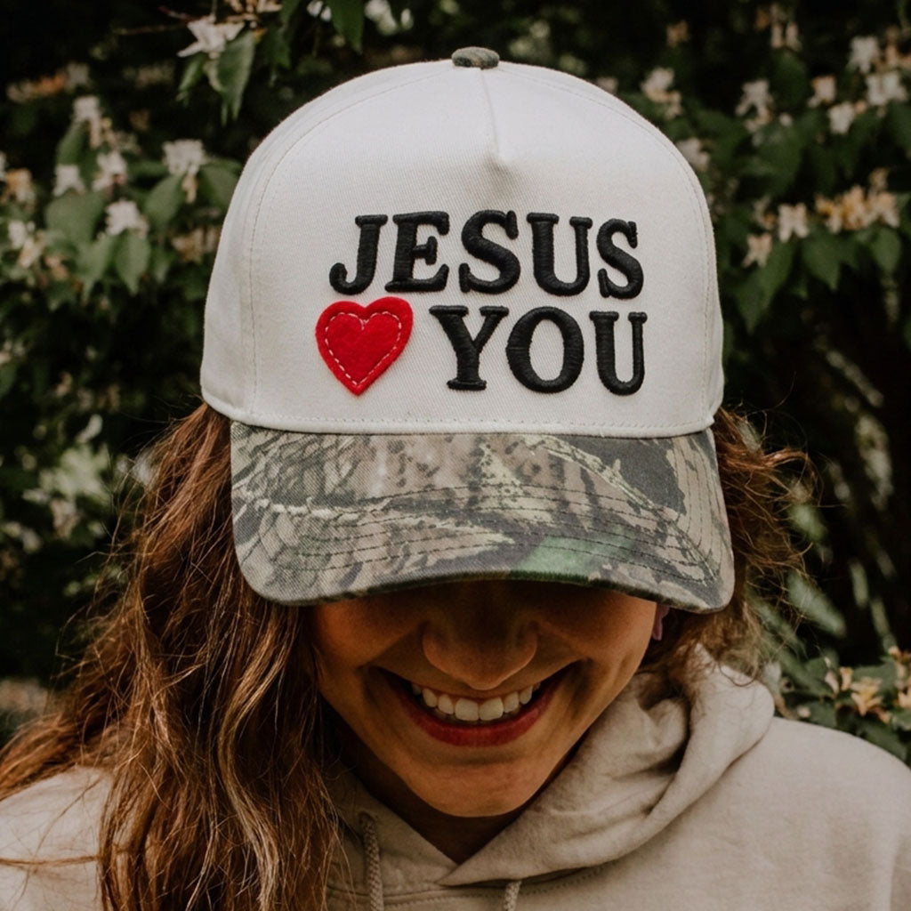 Jesus Heart You - Natural/Tree Camo