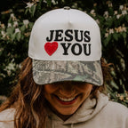 Jesus Heart You - Natural/Tree Camo