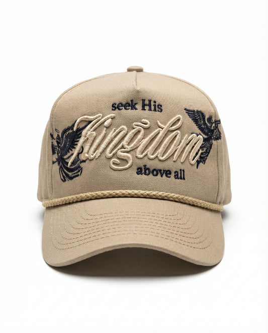 Seek His Kingdom 3D Puff Hat